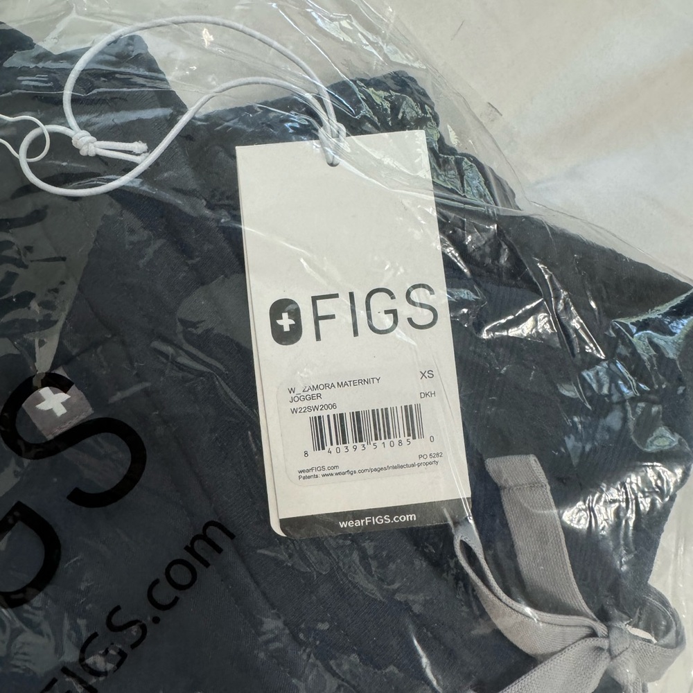 Figs maternity Zamora joggers (dark harbor) - Picture 3 of 3